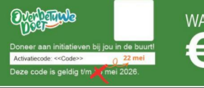 Illustratie bij nieuwbericht Activeer jouw cheque uiterlijk 22 mei!