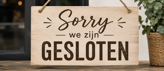 Illustratie bij nieuwbericht Helpdesk gesloten op vrijdag 10 juli vanaf 11:30 uur